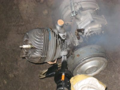nettoyage de moteur par cryogenie
