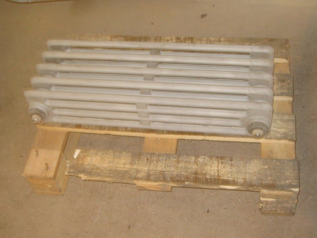 Decap'Soft decapage sablage radiateur fonte