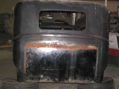decapage basse pression de vehicules anciens