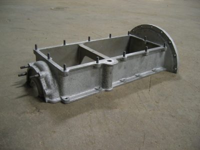 preparation de surface pièce aluminium (carter moteur)